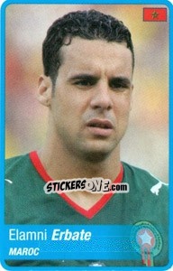 Figurina Erbate - Africa Cup 2010 - Panini