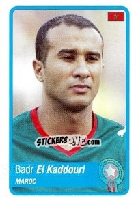 Sticker El Kaddouri - Africa Cup 2010 - Panini