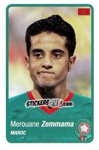 Sticker Zemmama - Africa Cup 2010 n. 54 - Panini