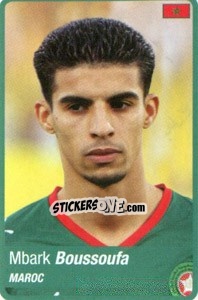 Cromo Mbark Boussoufa - Africa Cup 2010 - Panini