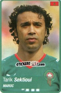 Figurina Sektioui - Africa Cup 2010 - Panini