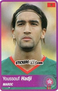 Sticker Hadji - Africa Cup 2010 n. 58 - Panini
