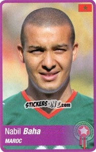 Cromo Baha - Africa Cup 2010 - Panini