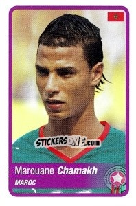 Sticker Chamakh - Africa Cup 2010 - Panini