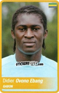 Figurina Ovono Ebang - Africa Cup 2010 n. 65 - Panini