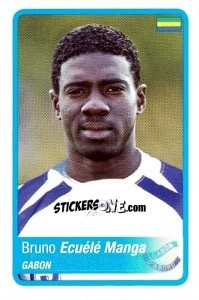 Figurina Ecuele Manga - Africa Cup 2010 - Panini