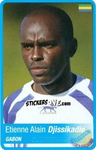 Figurina Djissikadie - Africa Cup 2010 n. 70 - Panini
