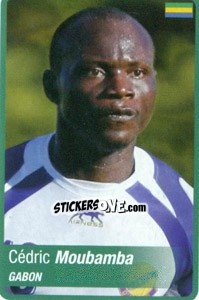 Sticker Moubamba - Africa Cup 2010 - Panini