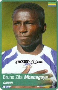 Sticker Mbanagoye - Africa Cup 2010 - Panini