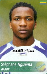 Figurina Nguema - Africa Cup 2010 n. 74 - Panini