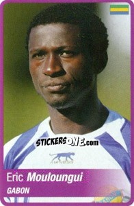 Sticker Mouloungui - Africa Cup 2010 - Panini