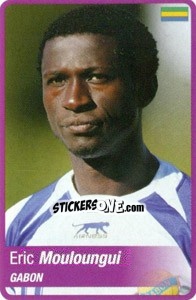 Cromo Mouloungui - Africa Cup 2010 n. 75 - Panini