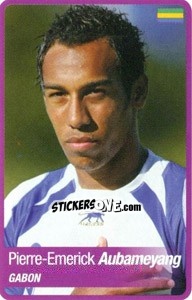 Sticker Pierre-Emerick Aubameyang - Africa Cup 2010 n. 76 - Panini