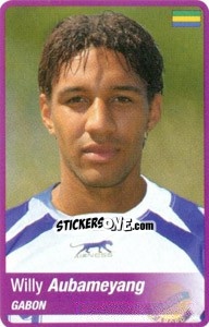 Sticker Willy Aubameyang - Africa Cup 2010 n. 79 - Panini