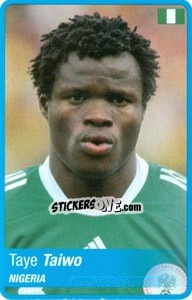 Cromo Taiwo - Africa Cup 2010 - Panini