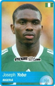 Figurina Yobo - Africa Cup 2010 - Panini