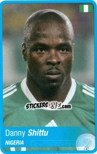 Sticker Shittu - Africa Cup 2010 n. 87 - Panini