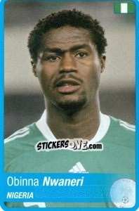 Sticker Nwaneri - Africa Cup 2010 n. 88 - Panini