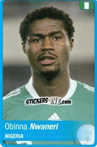 Figurina Nwaneri - Africa Cup 2010 - Panini