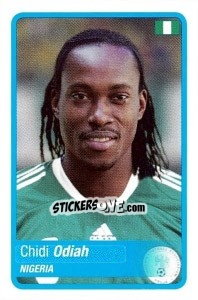 Sticker Odiah - Africa Cup 2010 - Panini
