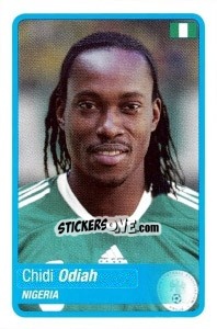 Sticker Odiah - Africa Cup 2010 n. 89 - Panini