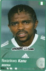 Sticker Nwankwo Kanu - Africa Cup 2010 n. 90 - Panini