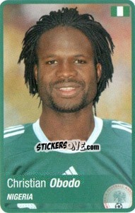 Figurina Obodo - Africa Cup 2010 - Panini