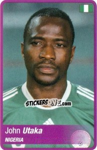 Cromo Utaka - Africa Cup 2010 - Panini