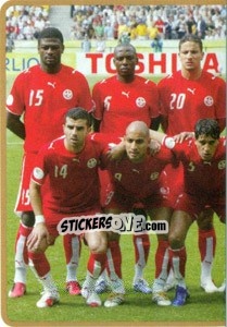 Sticker Team - Africa Cup 2010 - Panini
