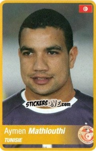 Sticker Mathlouthi - Africa Cup 2010 n. 103 - Panini