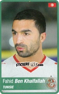 Sticker Ben Khalfallah - Africa Cup 2010 n. 111 - Panini