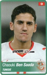 Sticker Ben Saada - Africa Cup 2010 - Panini