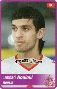 Sticker Nouioui - Africa Cup 2010 n. 115 - Panini