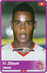 Sticker Zitouni - Africa Cup 2010 n. 116 - Panini