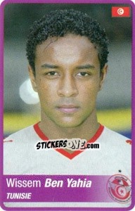 Sticker Ben Yahia - Africa Cup 2010 - Panini