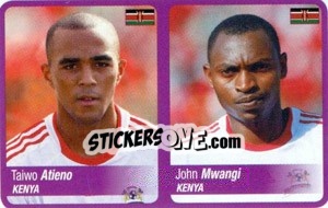 Figurina Atieno / Mwangi - Africa Cup 2010 - Panini