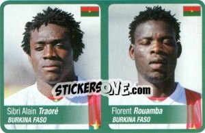 Figurina Traore / Rouamba - Africa Cup 2010 - Panini