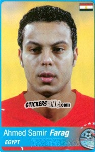 Sticker Ahmed Farag - Africa Cup 2010 n. 144 - Panini