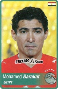 Sticker Mohamed Barakat - Africa Cup 2010 n. 150 - Panini