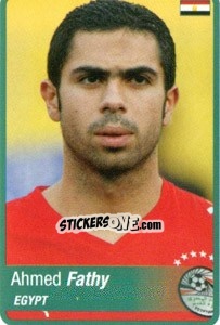 Figurina Ahmed Fathy - Africa Cup 2010 - Panini