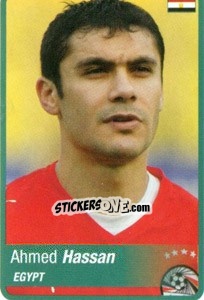 Cromo Ahmed Hassan - Africa Cup 2010 - Panini
