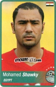 Sticker Mohamed Shawky - Africa Cup 2010 n. 153 - Panini