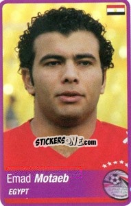 Sticker Motaeb - Africa Cup 2010 n. 156 - Panini