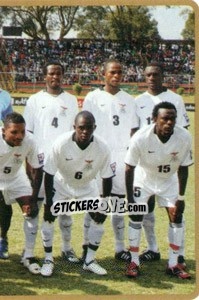 Sticker Team Zambia (Puzzle) - Africa Cup 2010 n. 160 - Panini