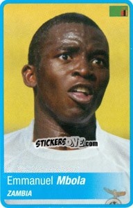 Cromo Mbola - Africa Cup 2010 - Panini