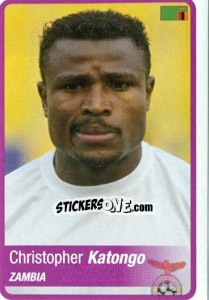 Cromo Christopher Katongo - Africa Cup 2010 n. 173 - Panini