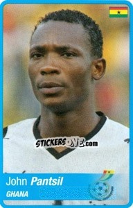 Cromo Pantsil - Africa Cup 2010 - Panini