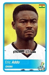 Sticker Eric Addo - Africa Cup 2010 - Panini