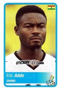 Sticker Eric Addo - Africa Cup 2010 n. 184 - Panini