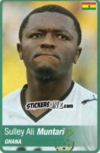 Sticker Sulley Muntari - Africa Cup 2010 - Panini